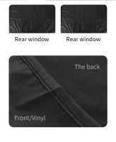 Curtain De Coche Protección Solar 10 Piezas Verano Cortina Magnética Fuerte Cubierta Completa Opaque Con Succión Para Ventanas Laterales - details 5