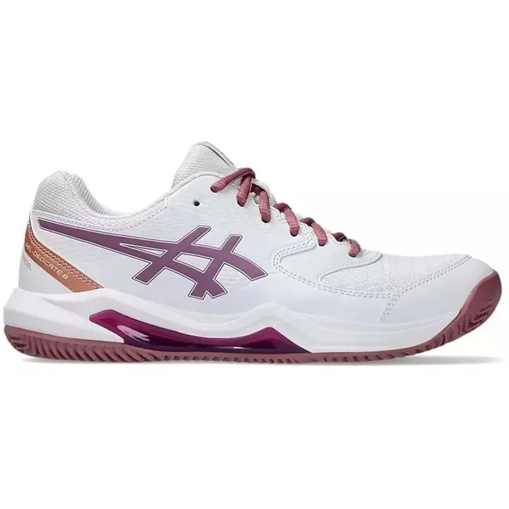 Calzado Deportes De Raqueta marca Asics modelo 1042A241-103 para mujer en color white/dark ube - 1