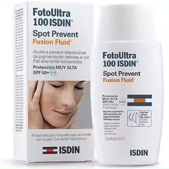 Isdin Fotoultra 100 Spot Prevent Fusion Fluid Antimanchas Spf 50+, 50 Ml - 1