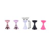 CNKESS 1Set De Tazas De Práctica Para Uñas Falsas Con Soporte De Cristal Y Base De Aleación Herramientas De Manicura Para Arte De Uñas - details 5