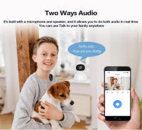 Cámara IP Inteligente YI 5G WiFi 2MP/5MP Con Detección De Humano AI Visión Nocturna En Color Monitoreo De Bebé Para Hogar Inteligente Montaje Pared O Colgante - details 3