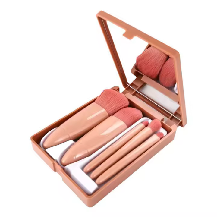 5PCs de maquillaje de Cuchillo encajonado sistema con El Espejo, multicuonal - 1
