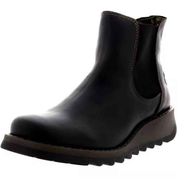 Botas Chelsea para Mujer,  Fly London Salv,  Black, 39 EU - 1