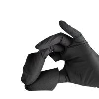 Guantes Desechables De Nitrilo Negro Para Trabajo Látex Libre De Hogar Limpieza Guantes Texturizados Para Mecánico Tatuaje Cabello Tejido Belleza - details 8