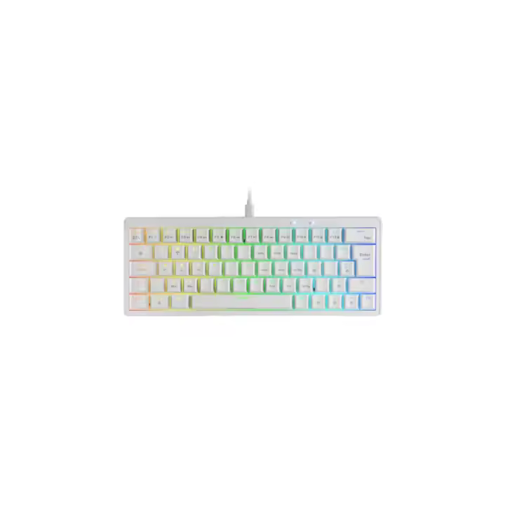 Mars Gaming - MKMINIPRO, Teclado Mecánico Ultra-Compacto 60%, Switches Mecánicos Hot-Swappable, Iluminación RGB - MKMINIPROWYES MKMINIPROWYES - 1