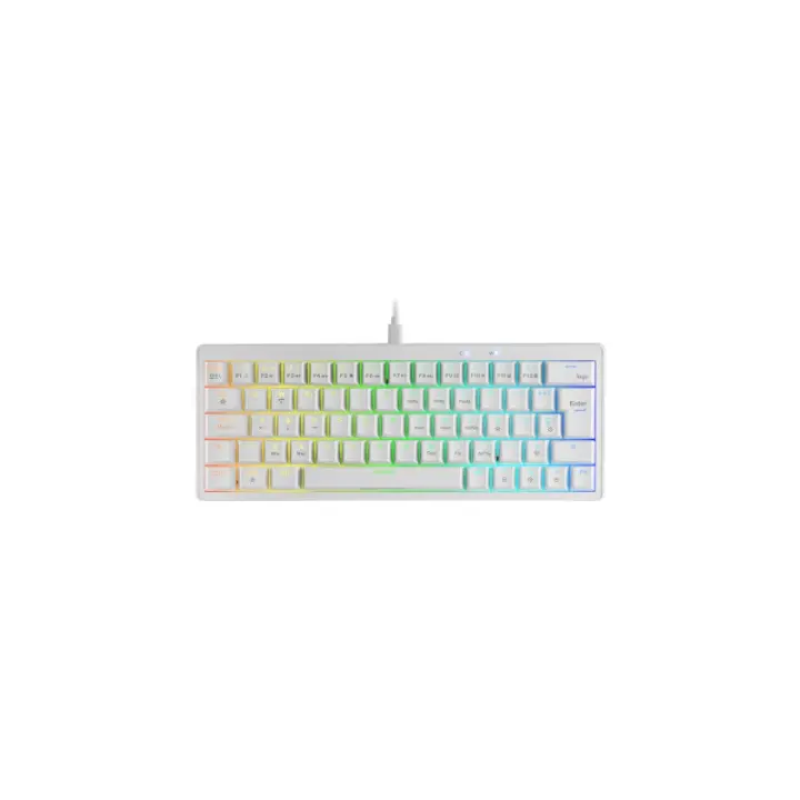 Mars Gaming - MKMINIPRO, Teclado Mecánico Ultra-Compacto 60%, Switches Mecánicos Hot-Swappable, Iluminación RGB - MKMINIPROWYES MKMINIPROWYES - 1