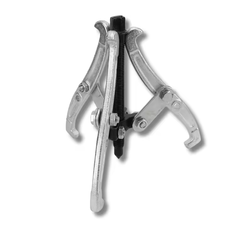 AC Tools Extractor de 3 patas o garras de 10" 250mm, para bujes, rodamientos, poleas, cojinetes... tambien usable con 2 garras. Reversible para meter las garras por el interior. - 1