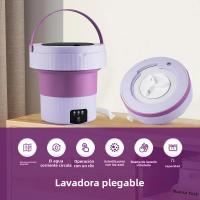 Máquina De Lavar Portátil De 7L Plegable Pequeña Con Modos Automáticos Cesta De Ropa Máquina De Lavar Para Viajes Y Uso Doméstico - details 2