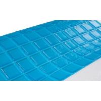 STARLEY-Almohada ortopédica para el cuello, cojín de espuma viscoelástica + almohadilla de Gel, núcleo interno y funda de almohada transpirable, almohada de salud Cervical para enfermería,50X30X10CM - details 5