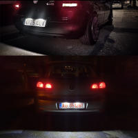 Luces De Placa LED Para VW GTi Golf 4 5 6 7 MK4 MK5 MK6 MK7 Passat B7 CC EOS Scirocco Beetle Con Canbus 2PCS Instalación Directa - details 7