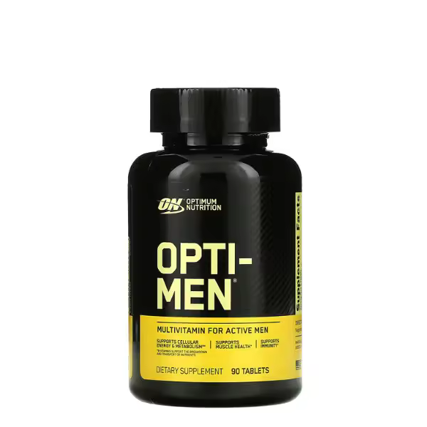 Optimum Nutrition - Opti-Men - 90 tabls. - Complejo vitamínico para hombres - 90 tabletas de Opti-Men - Favorece la salud masculina y el rendimiento. - 1