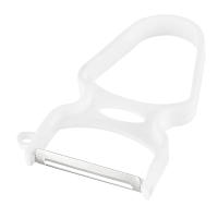 DESEOS Pelador de Patatas Ergonómico de Plástico | Pelador de Verduras y Frutas de 7x11 cm | Pelador de Cocina Versátil - details 1