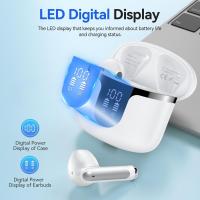 Auriculares Bluetooth, Auriculares Inalamberos Bluetooth 5,3 Intrusos con Indicador LED,Auriculares Impermeables IP7 - details 3