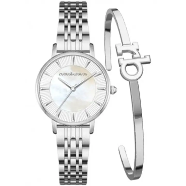 Conjunto RoccoBarocco Luxury® Reloj + Pulsera RB.4659L-01M - 1