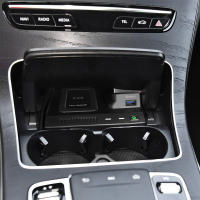 Cargador Inalámbrico Para Coche Mercedes Benz W205 AMG C43 C63 AMG GLC43 GLC63 X253 C Class GLC Funda De Carga 10W Accesorios De Coche - details 2