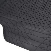 Banner - Alfombrillas maletero coche de Goma Universales negro  140 x 110 cm