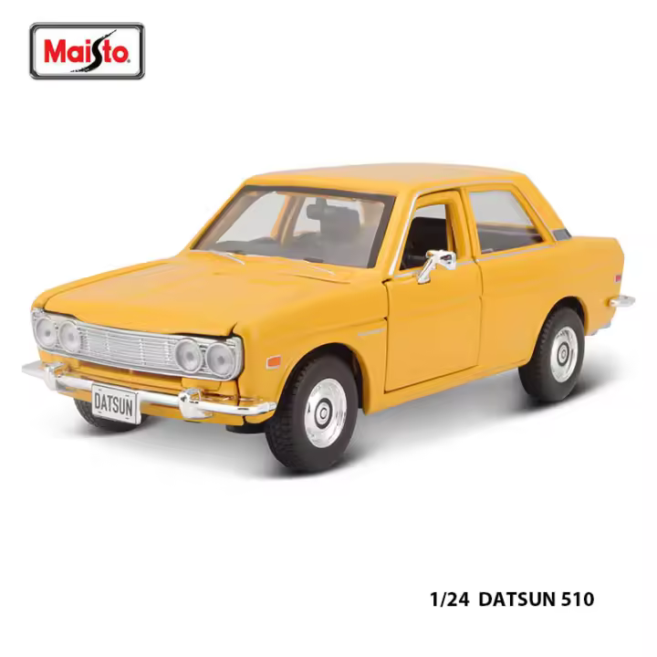 Modelo De Coche De Colección Maisto 1:24 Datsun 510 JD Edición Drift Aleación De Metal Juguete De Precisión Estática Para Adultos Y Niños - 1