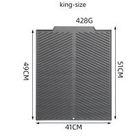 Alfombrilla De Silicona Para Secado De Platos Matriz De Drenaje Plegable Grande Almohadilla De Drenaje Ecológica Resistente Al Calor Para Olla - details 10