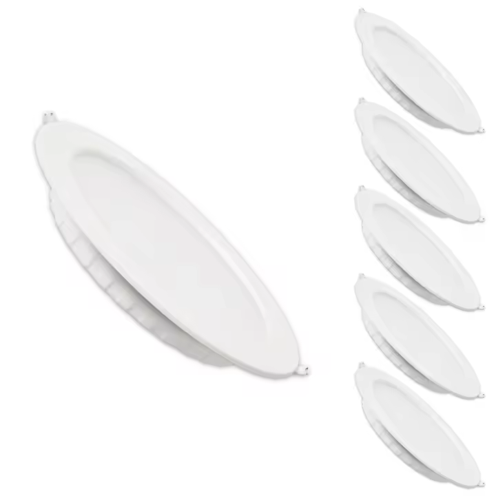 HYBEC - Downlight LED Techo Empotrable 5W-24W, Foco LED Interior, Luz Fría 6000ºK - 1