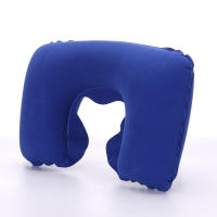 Almohada Inflable De Viaje En Forma De U Para Cuello Almohadón De Coche Colchón De Aire Para Descanso Del Cuello Material Poliéster/Celulosa Originaria De Zhejiang China - details 3