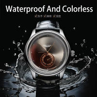 Reloj De Pulsera Para Hombre Marca Top Lujo Negocios Impermeable Reloj De Cuarzo Con Correa De Cuero Estilo Casual Y Moda Reloj De Manos Handsome 2025 Nuevo - details 5