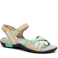 Sandalias Mujer Chiruca Valencia 04 Beige/Verde 106245  Chiruca MARCAS MUJER Sandalias Sandalias Sport Envío Gratuito - details 1