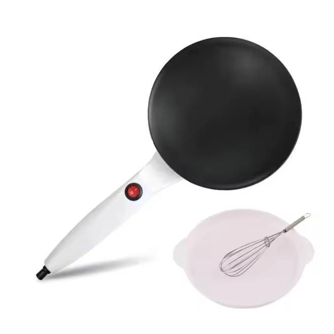 Plancha antiadherente eléctrica para hacer tortitas, plancha para Pizza y crepes de 230V y 900W, utensilios de cocina.00NO1274 CREPERA - 1