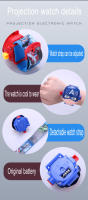 Reloj Digital Disney Spiderman Proyección 24 Hombres Capitán América Iron Man Juguetes Hulk Regalos Para Niños Educativo Batería AG3X4 - details 8