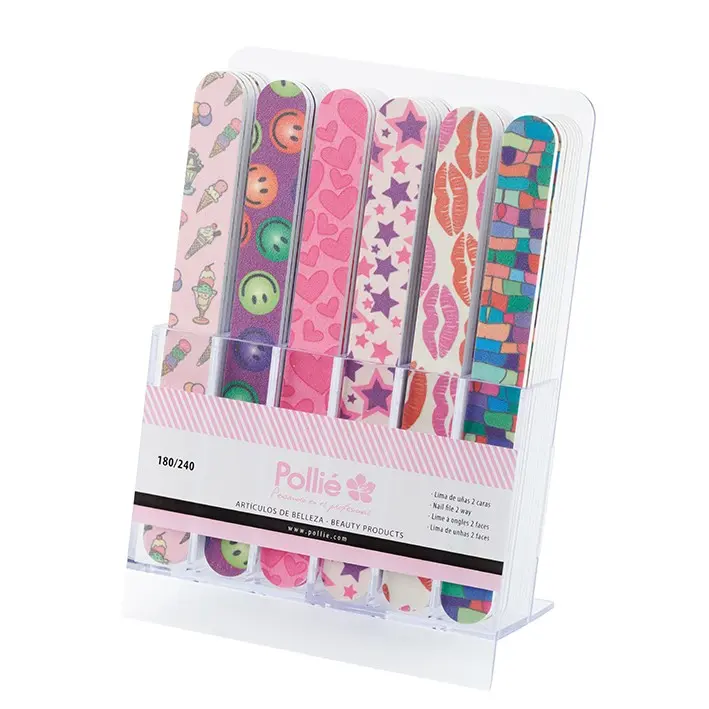 EXPOSITOR 48 LIMAS DECORADAS DIBUJOS (marca: Pollié) - 1