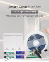 Fita LED De Carreras De Caballos Sincronizadas 10M 15M 20M Luz De Onda Ondulante Y Perseguidora Para Decoración De Habitaciones Consumo De Energía 8.64W/m Fuente De Alimentación DC Vida Útil 50000hs - details 0