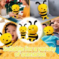 Abeja Animal de Plush Lindo Abeja de Plush Kawaii Muñeco de Peluche Regalo de San Valentín para Niños Novia - details 2