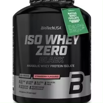 Biotech Usa Iso Whey Zero Black Fresa 2_270G - 1