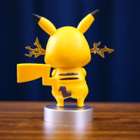Figura De Acción Crayon Shin Chan Cos Pikachu Colección Ornamento 17cm Modelo PVC Muñeca Decoración Juguetes Regalos Cumpleaños - details 3