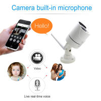 Cámara Bullet WIFI Exterior CCTV Seguridad Video Surveillance Inalámbrica Infrarrojo Impermeable Para El Hogar IP Cámara Onvif Camhipro 1080P - details 4