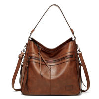 Bolsos de marca de Diseño para Mujer, bolsos femeninos para Viajes, Fin de Semana, Al Aire Libre, Bolso de Mensajero Grande de Cuero, Invierno - details 0
