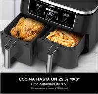 Ninja AF400EU Airfryer 9,5L Doble compartimento Negro - details 2