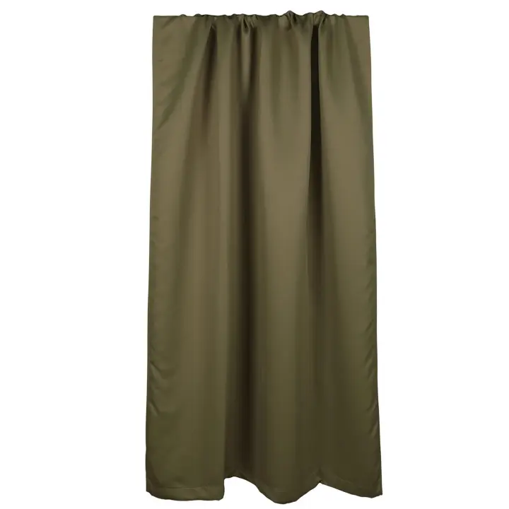 Cortina Opaca Wellhome 140x250 Verde Lavable a Máquina - 1