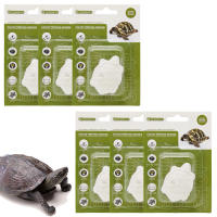 6 Pcs Bloque de Calcio para Tortugas Grande Natural Complemento Básico - details 0
