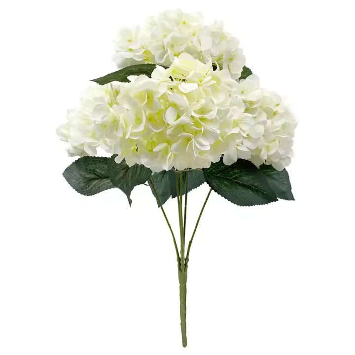Poenia Arte Floral - Ramo Artificial 50cm Hortensia - REF 630316 - Alta Calidad y Realista - 1