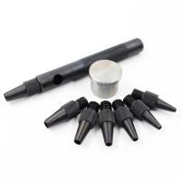 QJH Herramienta De Perforación De Cuero Redonda Desmontable Tamaños Variados 2.0/2.5/3.0/3.5/4.0/4.5/5.0mm Para Venta Al Por Mayor Y Por Piezas - details 8