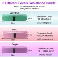 Banda De Resistencia Para Yoga Y Pilates Elasticidad Ajustable Para Entrenamiento De Hips Y Piernas Equipo De Gimnasio Para Ejercicios En Casa - details 1