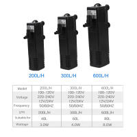 Bomba De Agua Submersible Para Acuario Filtro Para Tanque De Tortuga Bajo Nivel Potencia 8W Voltaje 220-240V Oxígeno Para Peces EU Plug - details 1