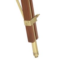 vidaXL Lámpara de suelo con trípode madera maciza de mango 193 cm - details 7