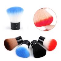 Cepillo De Limpieza Para Uñas Suave Herramienta De Manicura Y Pedicura Para Polvo De Acrílico UV Gel Color Negro Tamaño 60mm - details 0