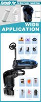 Soporte De Teléfono Magnético Para Coche 4 En 1 Con Portacopos Y Ajustable En 360 Grados Base Accesorio Interior De Auto Con Bandeja De Mesa - details 8
