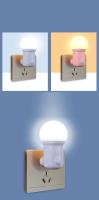 Luz Nocturna LED De Enchufe Para Dormitorio Luz De Sueño Bicolor Para Bebé Luz De Corredor Y Balcón Ahorradora De Energía - details 0