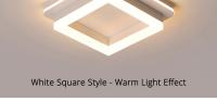 Modern LED Chandelier Iluminación Interior Para Pasillo Sala De Estar Luz De Techo De Acrílico Montaje En Superficie Luz Dimmable Decoración De Hogar - details 23