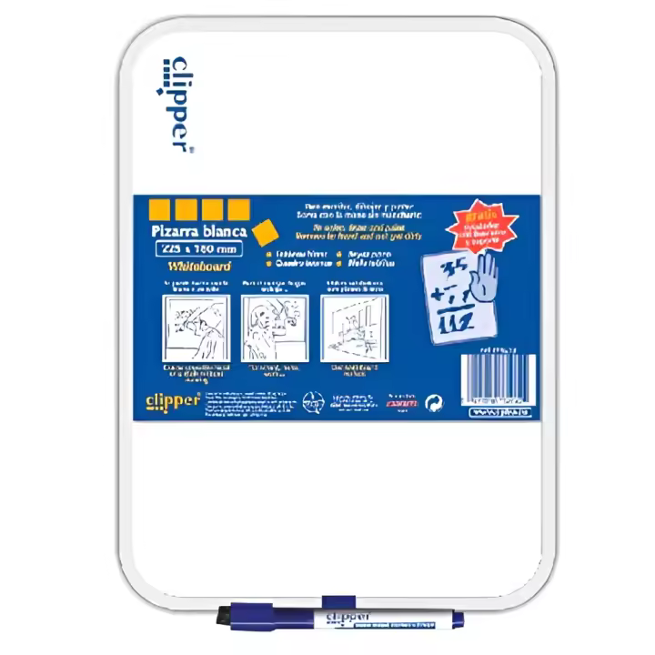 Alpino pizarra blanca grande 35x25cm con rotulador blister - 1
