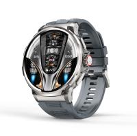 2025 Nuevo Relojes inteligentes para hombres (contestar / hacer llamadas), 710mAh de la batería, 1.85 «Ronda de pantalla grande de fitness Tracker con la presión arterial / Monitor de ritmo cardíaco, IP68 impermeable Fitness Watch (Negro) - details 4