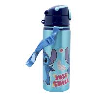 BOTELLA POP UP DE ALUMINIO CON CORREA 730 ML STITCH DRAWING - STOR - details 1